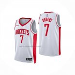 Camiseta Nino Houston Rockets Kevin Durant NO 7 Association 2025-26 Blanco