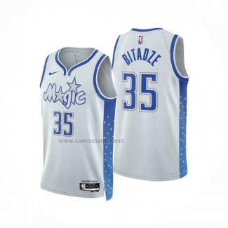 Camiseta Orlando Magic Goga Bitadze NO 35 Ciudad 2025-26 Blanco