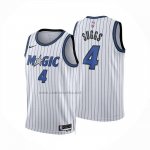 Camiseta Orlando Magic Jalen Suggs NO 4 Association 2025-26 Blanco  Camiseta Orlando Magic Jalen Suggs NO 4 Association 2025-26 Blanco