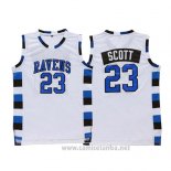 Camiseta Pelicula Tree Hill Nathan Scott #23 Blanco