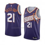 Camiseta Phoenix Suns Keita Bates-Diop #21 Icon 2023-24 Violeta