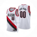 Camiseta Portland Trail Blazers Personalizada Association 2024-25 Blanco
