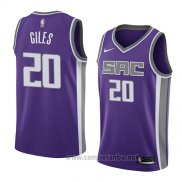 Camiseta Sacramento Kings Harry Giles #20 Icon 2018 Violeta