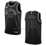 Camiseta San Antonio Spurs Tre Jones #33 Classic 2022-23 Negro