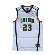 Camiseta St. Vincent-St. Mary LeBron James #23 Blanco