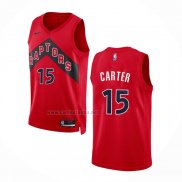 Camiseta Toronto Raptors Vince Carter #15 Icon 2022-23 Rojo