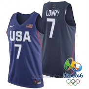 Camiseta USA 2016 Kyle Lowry #7 Azul