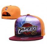 Gorra Cleveland Cavaliers Snapback Naranja Rojo