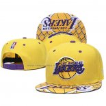 Gorra Los Angeles Lakers Amarillo3