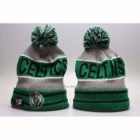 Gorro Beanie Boston Celtics Verde Gris