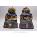 Gorro Beanie Golden State Warriors Amarillo Gris