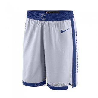 Pantalone Golden State Warriors 2017-18 Blanco