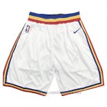 Pantalone Golden State Warriors Hardwood Classics 2019-20 Blanco