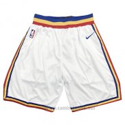 Pantalone Golden State Warriors Hardwood Classics 2019-20 Blanco