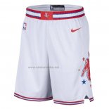 Pantalone Houston Rockets Ciudad 2025-26 Blanco