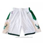 Pantalone Milwaukee Bucks 2019 Blanco