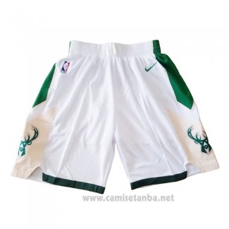 Pantalone Milwaukee Bucks 2019 Blanco