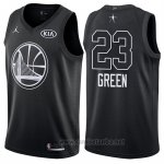 Camiseta All Star 2018 Golden State Warriors Draymond Green #23 Negro