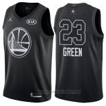 Camiseta All Star 2018 Golden State Warriors Draymond Green #23 Negro