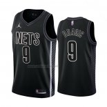 Camiseta Brooklyn Nets Goran Dragic #9 Statement 2022-23 Negro