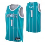 Camiseta Charlotte Hornets LaMelo Ball #1 Icon 2022-23 Verde