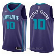 Camiseta Charlotte Hornets Michael Carter-Williams #10 Statement 2017-18 Violeta