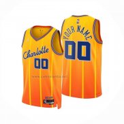 Camiseta Charlotte Hornets Personalizada Ciudad 2025-26 Naranja