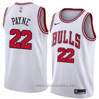 Camiseta Chicago Bulls Cameron Payne #22 Association 2018 Blanco