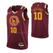 Camiseta Cleveland Cavaliers Darius Garland #10 Ciudad Rojo