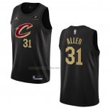 Camiseta Cleveland Cavaliers Jarrett Allen #31 Statement 2022-23 Negro