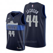 Camiseta Dallas Mavericks Justin Jackson #44 Statement Azul