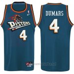 Camiseta Detroit Pistons Joe Dumars #4 Azul