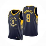 Camiseta Indiana Pacers TJ McConnell NO 9 Icon 2024-25 Azul