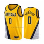 Camiseta Indiana Pacers Tyrese Haliburton NO 0 Statement 2022-23 Amarillo