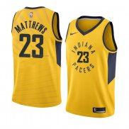 Camiseta Indiana Pacers Wesley Matthews #23 Statement 2018 Amarillo