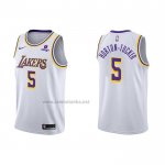 Camiseta Los Angeles Lakers Talen Horton-Tucker #5 Association 2021-2022 Blanco