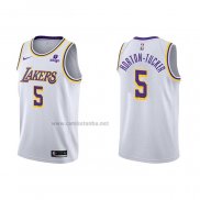 Camiseta Los Angeles Lakers Talen Horton-Tucker #5 Association 2021-2022 Blanco