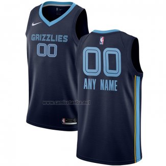 Camiseta Memphis Grizzlies Personalizada Icon Negro