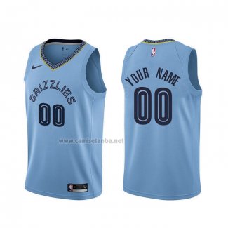 Camiseta Memphis Grizzlies Personalizada Statement Negro