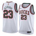 Camiseta Milwaukee Bucks Ersan Ilyasova #23 Classic 2018 Blanco