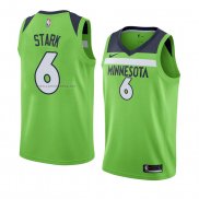 Camiseta Minnesota Timberwolves Jonathan Stark #6 Statement 2018 Verde