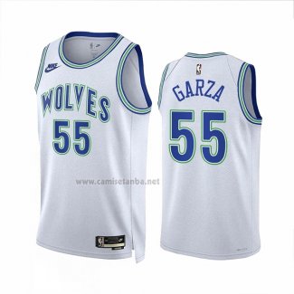 Camiseta Minnesota Timberwolves Luka Garza #55 Classic 2023-24 Blanco