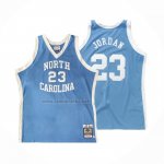 Camiseta NCAA North Carolina Tar Heels Michael Jordan #23 Mitchell & Ness 1983-84 Azul