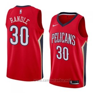 Camiseta New Orleans Pelicans Julius Randle #30 Statement 2018 Rojo