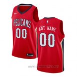 Camiseta New Orleans Pelicans Personalizada 17-18 Rojo