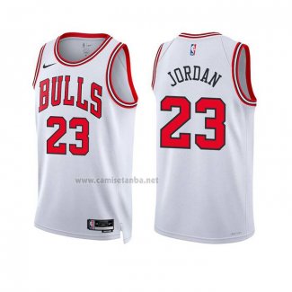 Camiseta Nino Chicago Bulls Michael Jordan NO 23 Blanco1