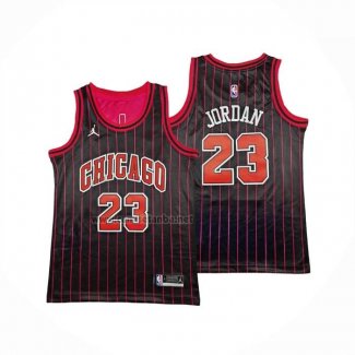 Camiseta Nino Chicago Bulls Michael Jordan NO 23 Statement 2025-26 Negro