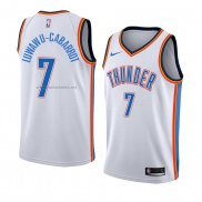 Camiseta Oklahoma City Thunderr Timothe Luwawu-Cabarrot #7 Association 2018 Blanco