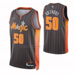 Camiseta Orlando Magic Cole Anthony #50 Ciudad 2021-22 Marron