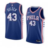 Camiseta Philadelphia 76ers Jonah Bolden #43 Icon 2017-18 Azul